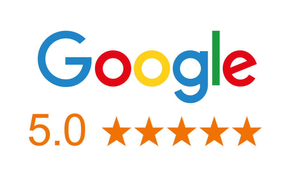 5-star Google review rating for Hand and Hammer contracting in Cranbrook, BC.